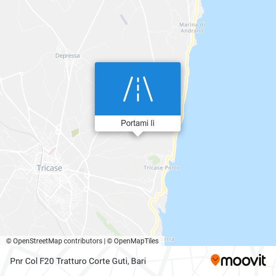 Mappa Pnr Col F20 Tratturo Corte Guti