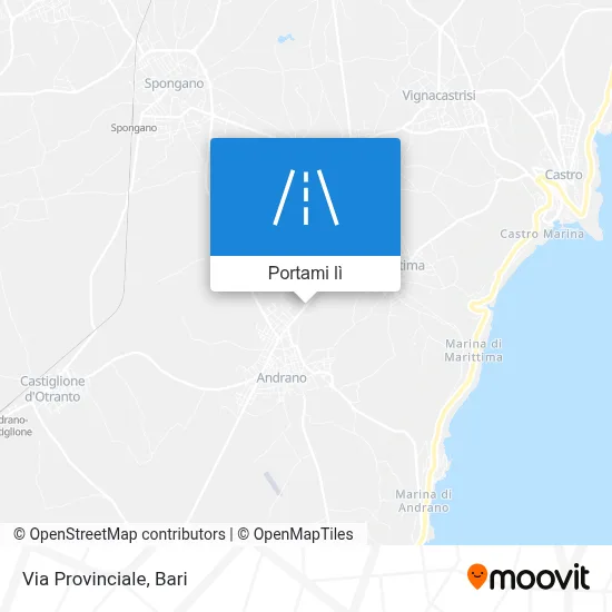 Mappa Via Provinciale