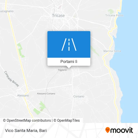 Mappa Vico Santa Maria