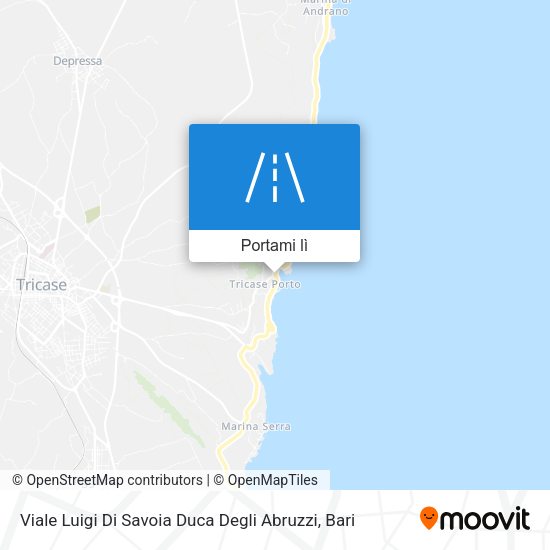 Mappa Viale Luigi Di Savoia Duca Degli Abruzzi