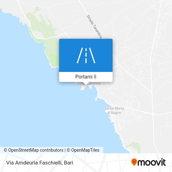 Mappa Via Amdeuria Faschielli