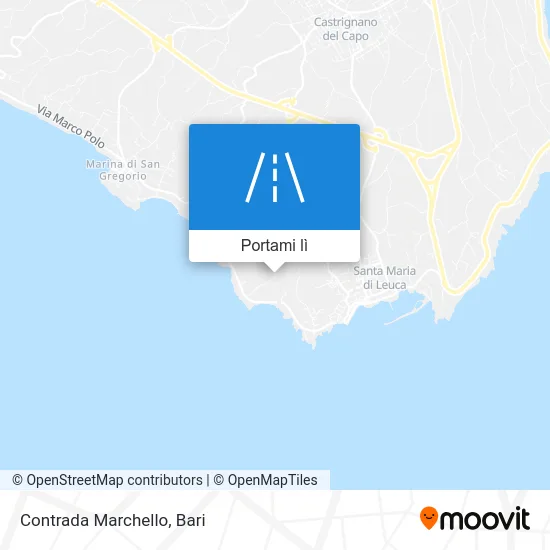 Mappa Contrada Marchello