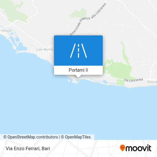 Mappa Via Enzo Ferrari