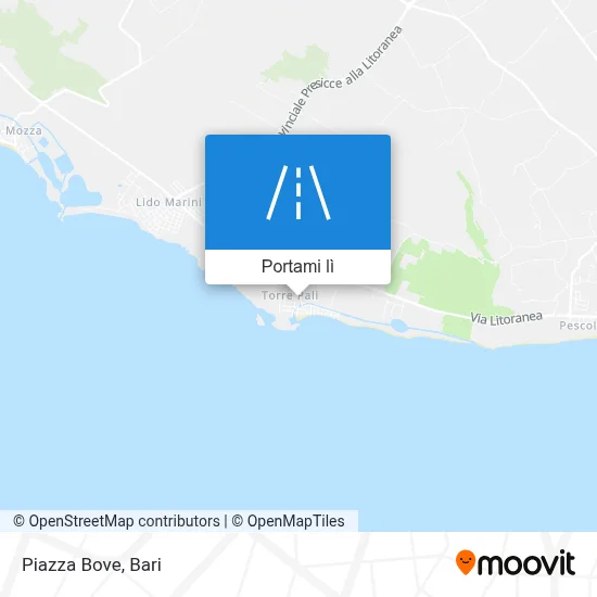 Mappa Piazza Bove