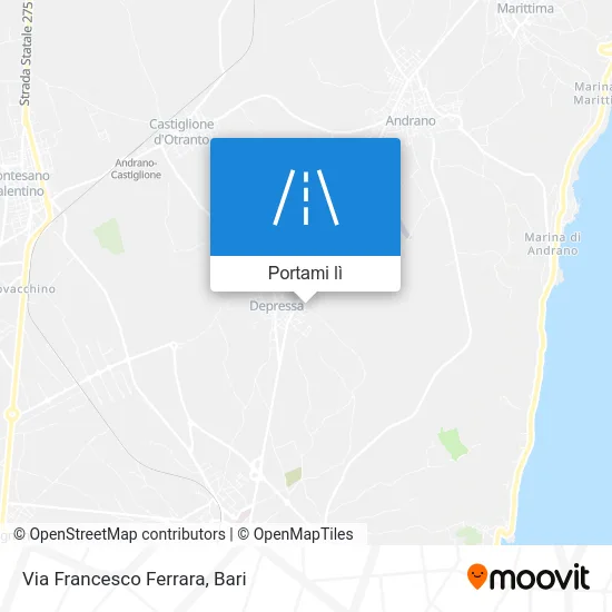 Mappa Via Francesco Ferrara