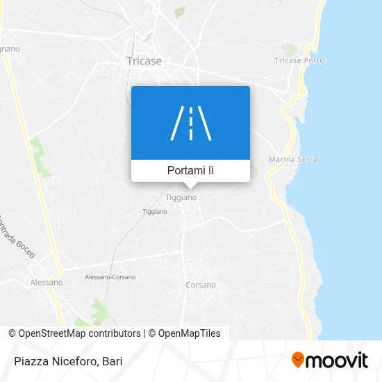 Mappa Piazza Niceforo