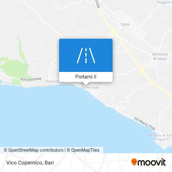 Mappa Vico Copernico