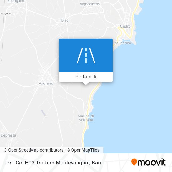 Mappa Pnr Col H03 Tratturo Muntevanguni