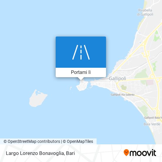Mappa Largo Lorenzo Bonavoglia