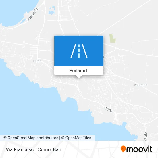 Mappa Via Francesco Como