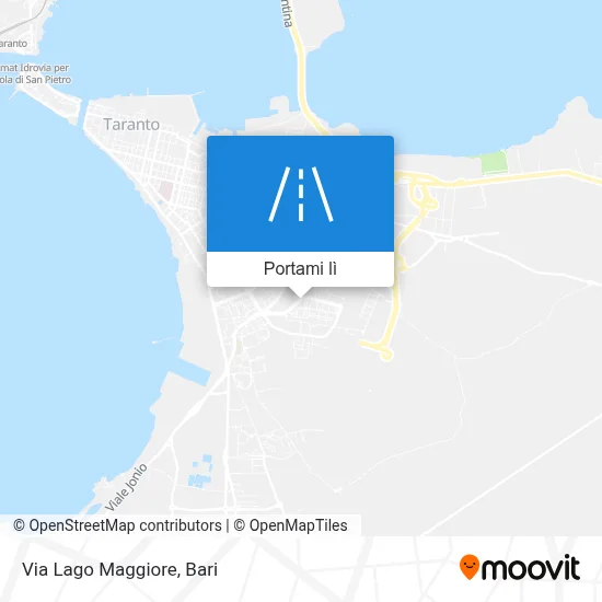 Mappa Via Lago Maggiore