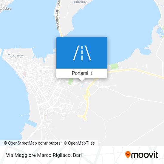 Mappa Via Maggiore Marco Rigliaco