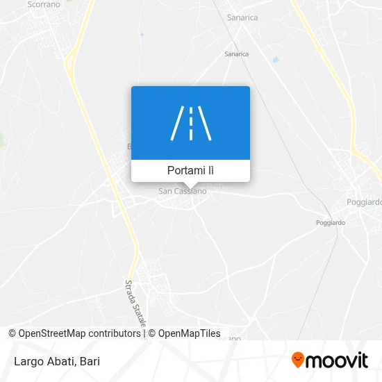 Mappa Largo Abati
