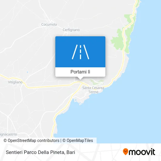 Mappa Sentieri Parco Della Pineta