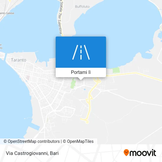 Mappa Via Castrogiovanni