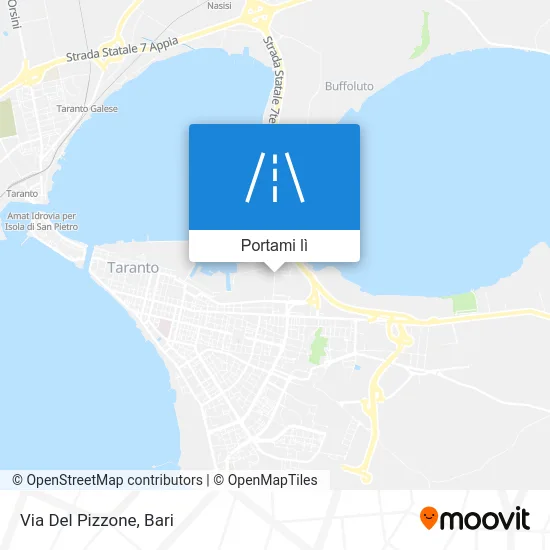 Mappa Via Del Pizzone