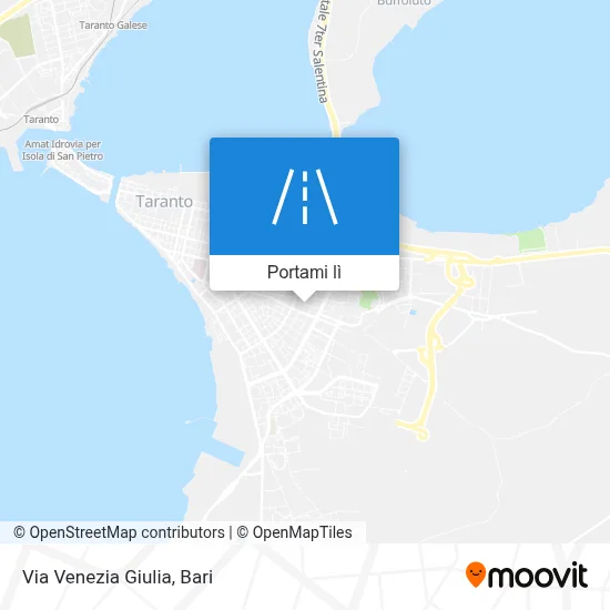 Mappa Via Venezia Giulia