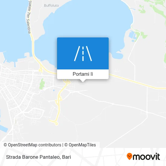 Mappa Strada Barone Pantaleo