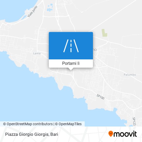 Mappa Piazza Giorgio Giorgis