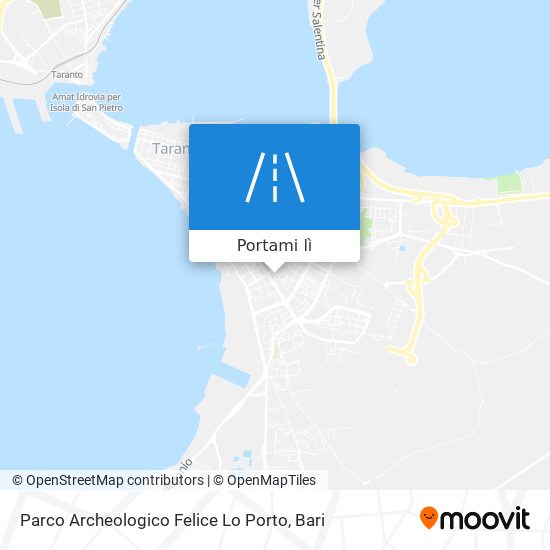 Mappa Parco Archeologico Felice Lo Porto