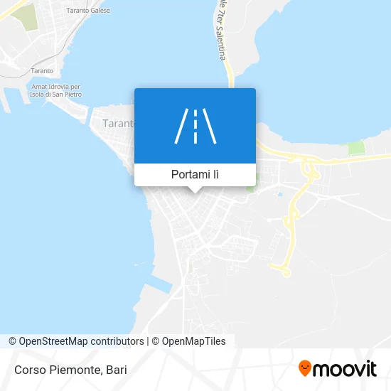 Mappa Corso Piemonte