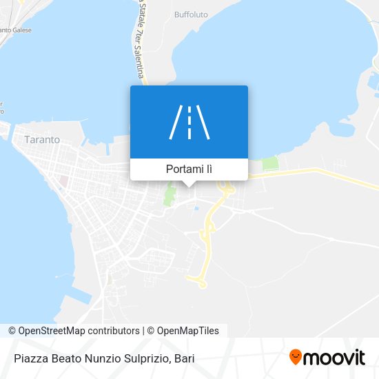 Mappa Piazza Beato Nunzio Sulprizio