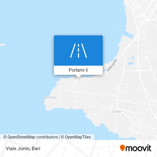 Mappa Viale Jonio