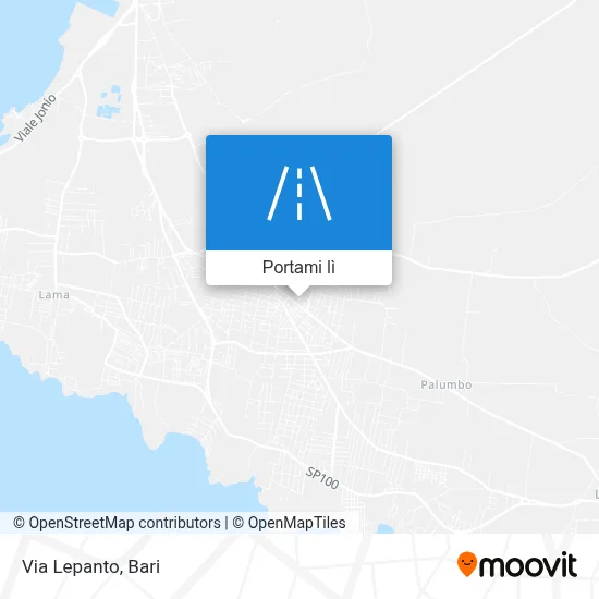 Mappa Via Lepanto