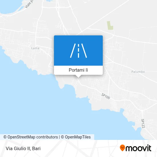 Mappa Via Giulio II