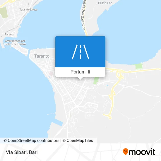 Mappa Via Sibari