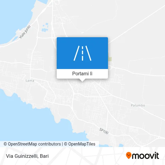 Mappa Via Guinizzelli
