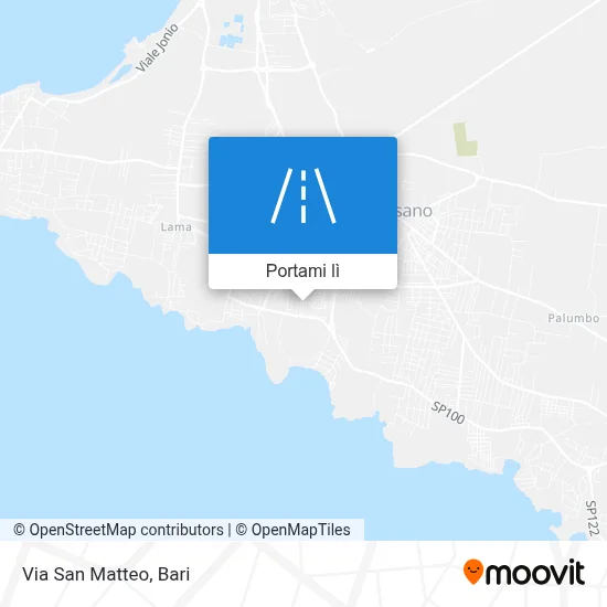 Mappa Via San Matteo