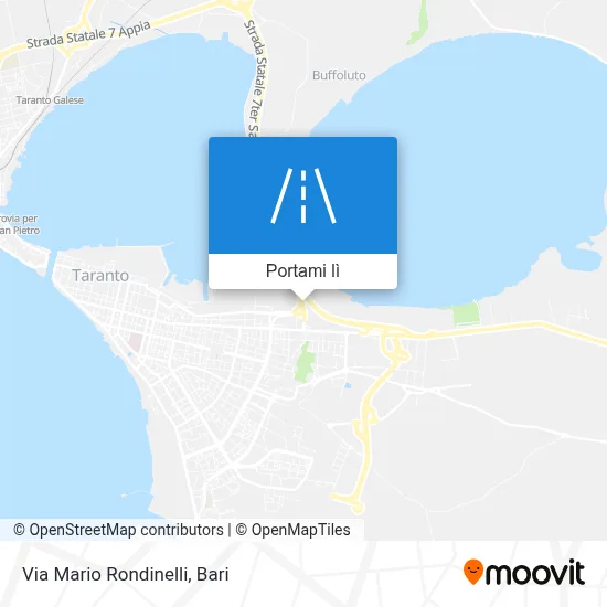 Mappa Via Mario Rondinelli