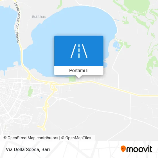 Mappa Via Della Scesa