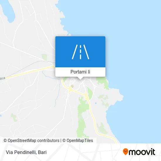 Mappa Via Pendinelli