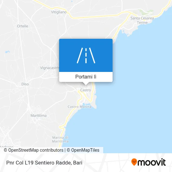 Mappa Pnr Col L19 Sentiero Radde