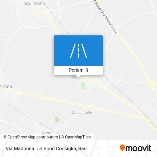 Mappa Via Madonna Del Buon Consiglio