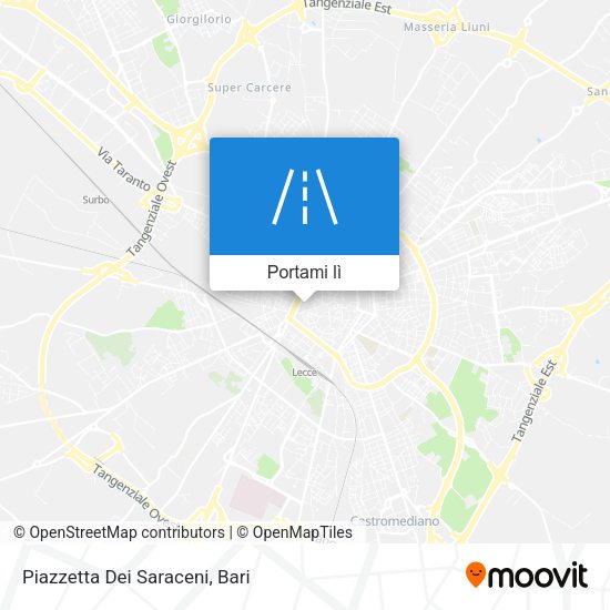 Mappa Piazzetta Dei Saraceni