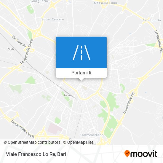 Mappa Viale Francesco Lo Re