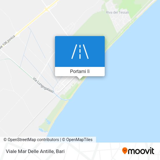 Mappa Viale Mar Delle Antille