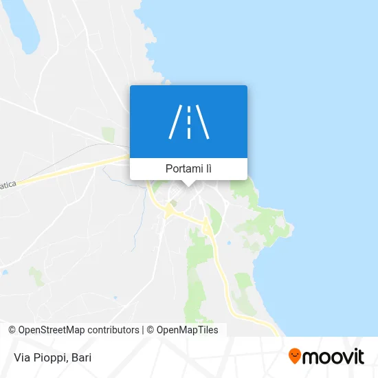 Mappa Via Pioppi