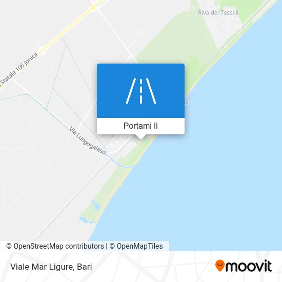 Mappa Viale Mar Ligure