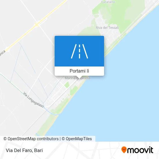 Mappa Via Del Faro