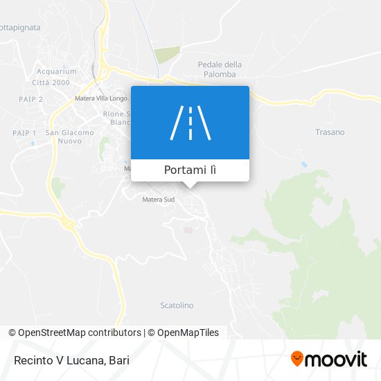 Mappa Recinto V Lucana