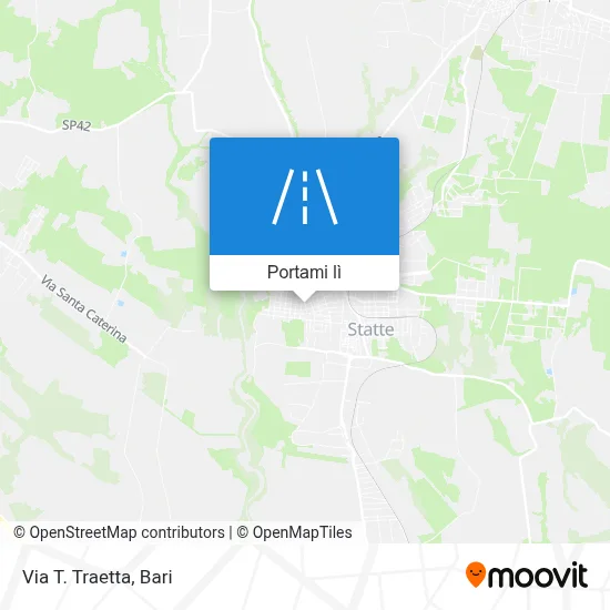 Mappa Via T. Traetta
