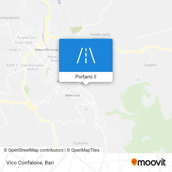 Mappa Vico Confalone