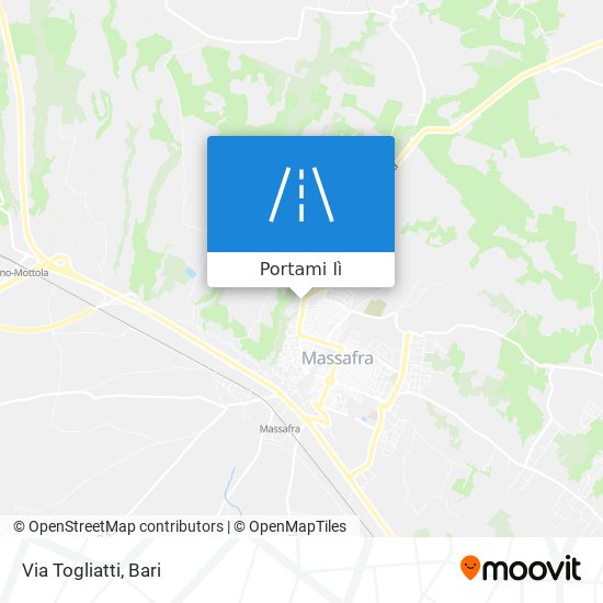 Mappa Via Togliatti