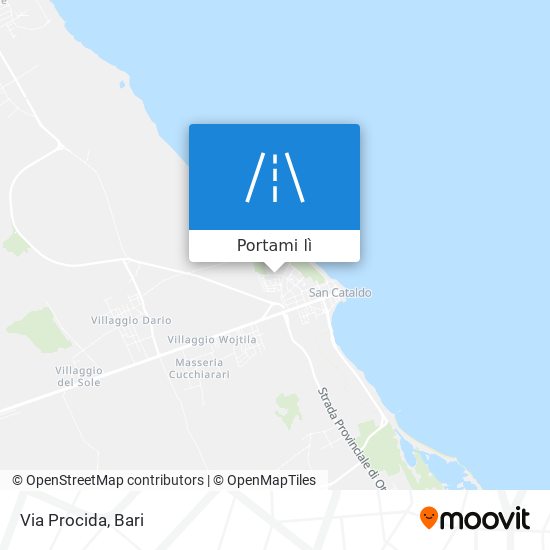 Mappa Via Procida