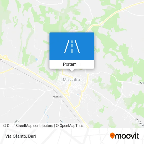 Mappa Via Ofanto