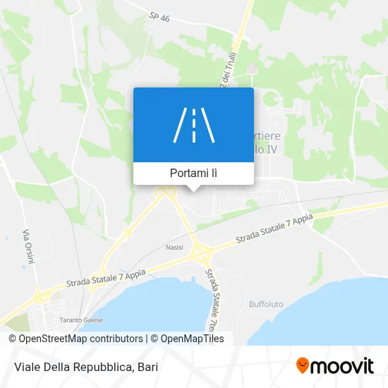 Mappa Viale Della Repubblica